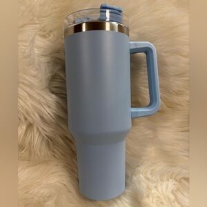 40 oz light Blue Stainless Steel Tumbler